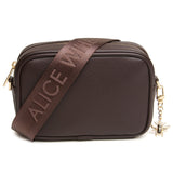Alice Wheeler Chocolate Brown Mini Soho Cross Body Bag