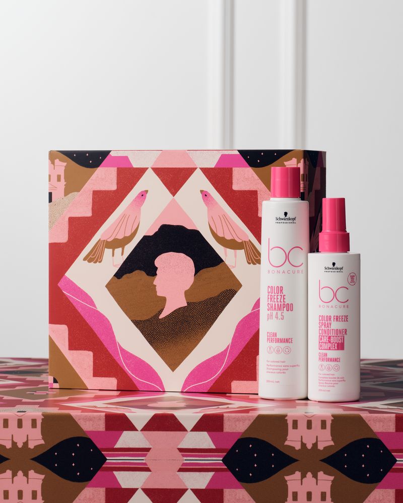 Schwarzkopf Bonacure Shampoo & Conditioner Gift Set Color Freeze