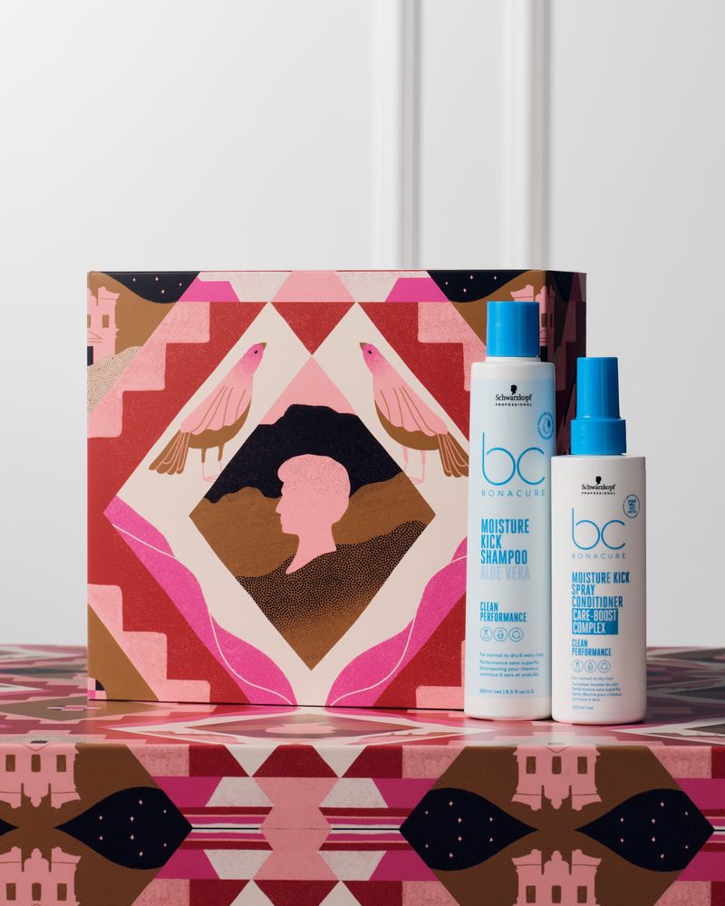 Schwarzkopf Bonacure Shampoo & Spray Conditioner Gift Set Moisture Kick