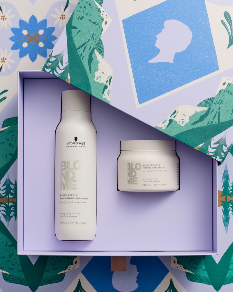 Schwarzkopf BlondMe Shampoo & Treatment Gift Set Nourishing Essentials