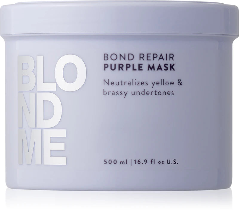 Schwarzkopf BlondMe Bond Repair Purple Mask