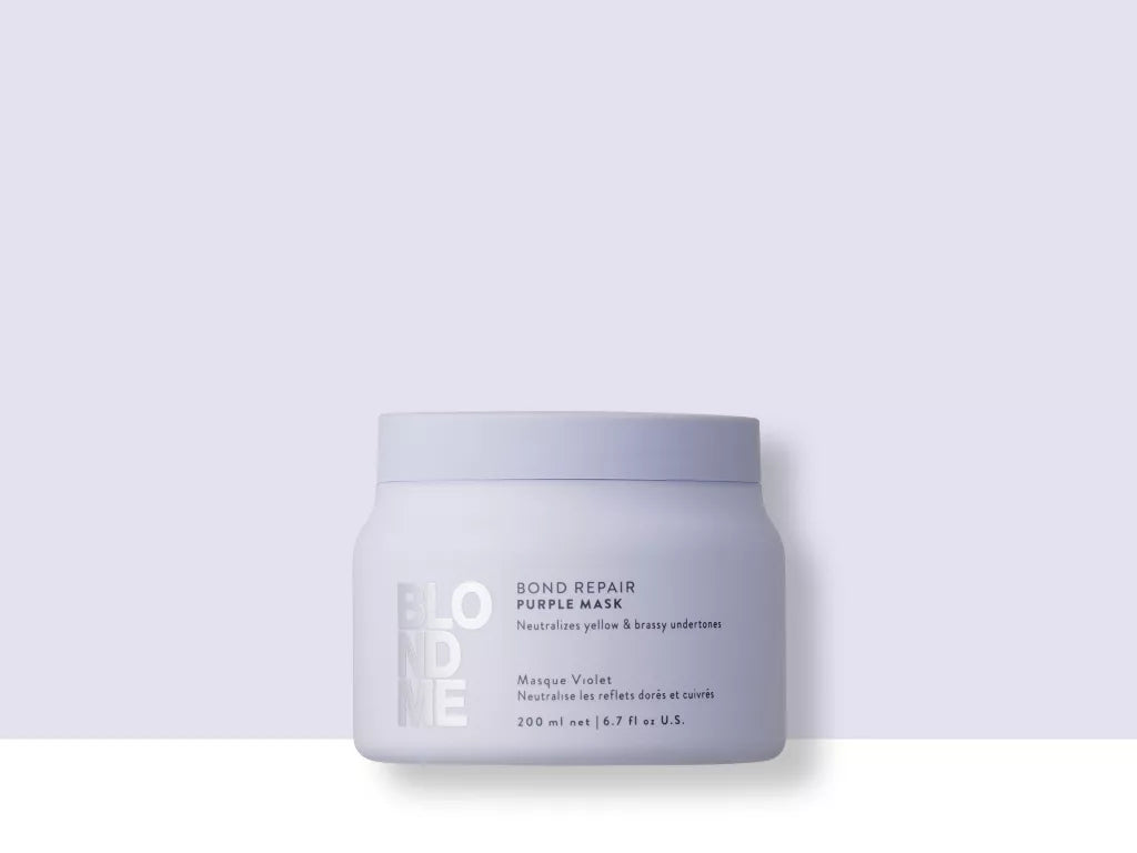 Schwarzkopf BlondMe Bond Repair Purple Mask