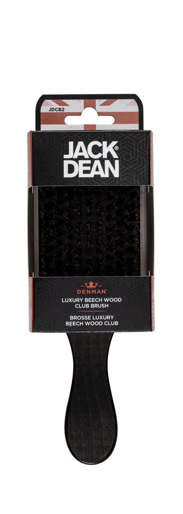 Denman Jack Dean Luxury Beech Wood Club Brush