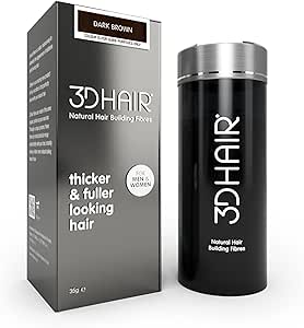 3D Hair Natural Hair Building Fibres 35g Dark Brown
