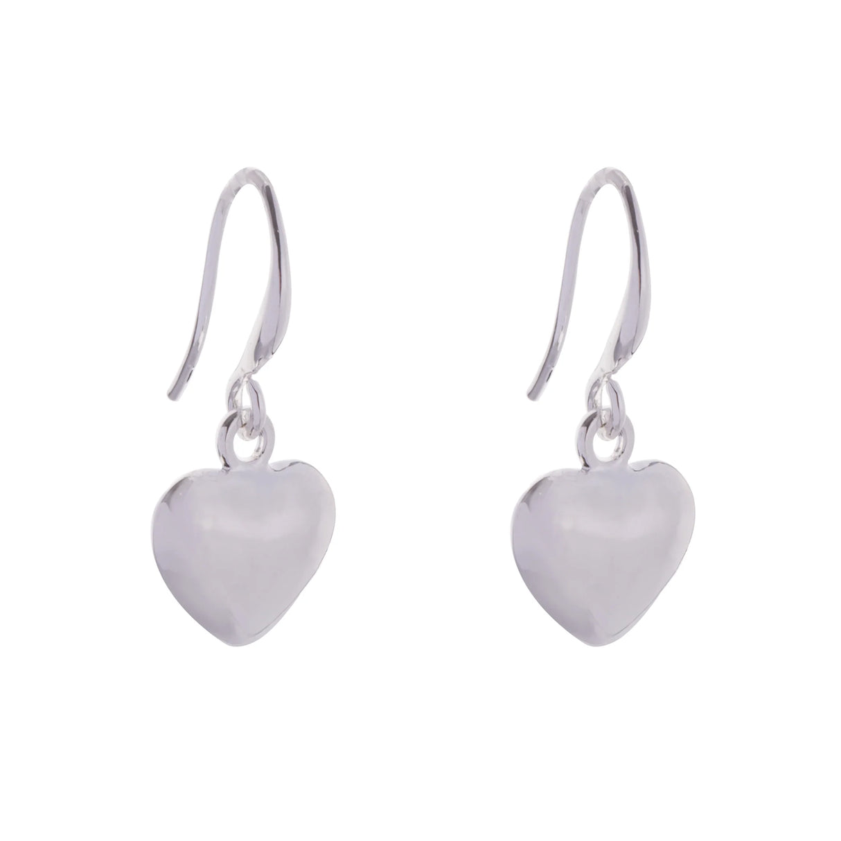 D& X London Emily Contemporary Heart Hook Earrings