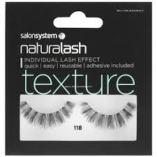 Salon System Naturalash Texture Strip Lashes  118**