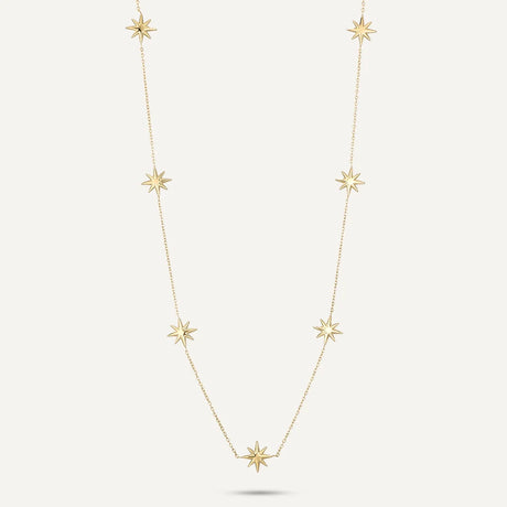 D& X London Vibes 18K Gold Plated Star Necklace