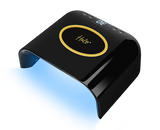 Halo LED Corded Starter Lamp Black & Gold