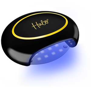 Halo LED Advanced Corded Nail Lamp Black & Gold