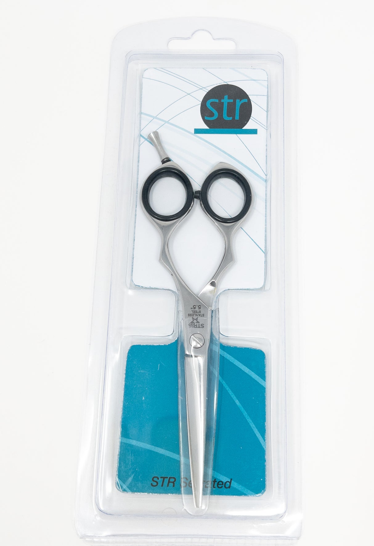 Str Serrated Scissors 5.5"