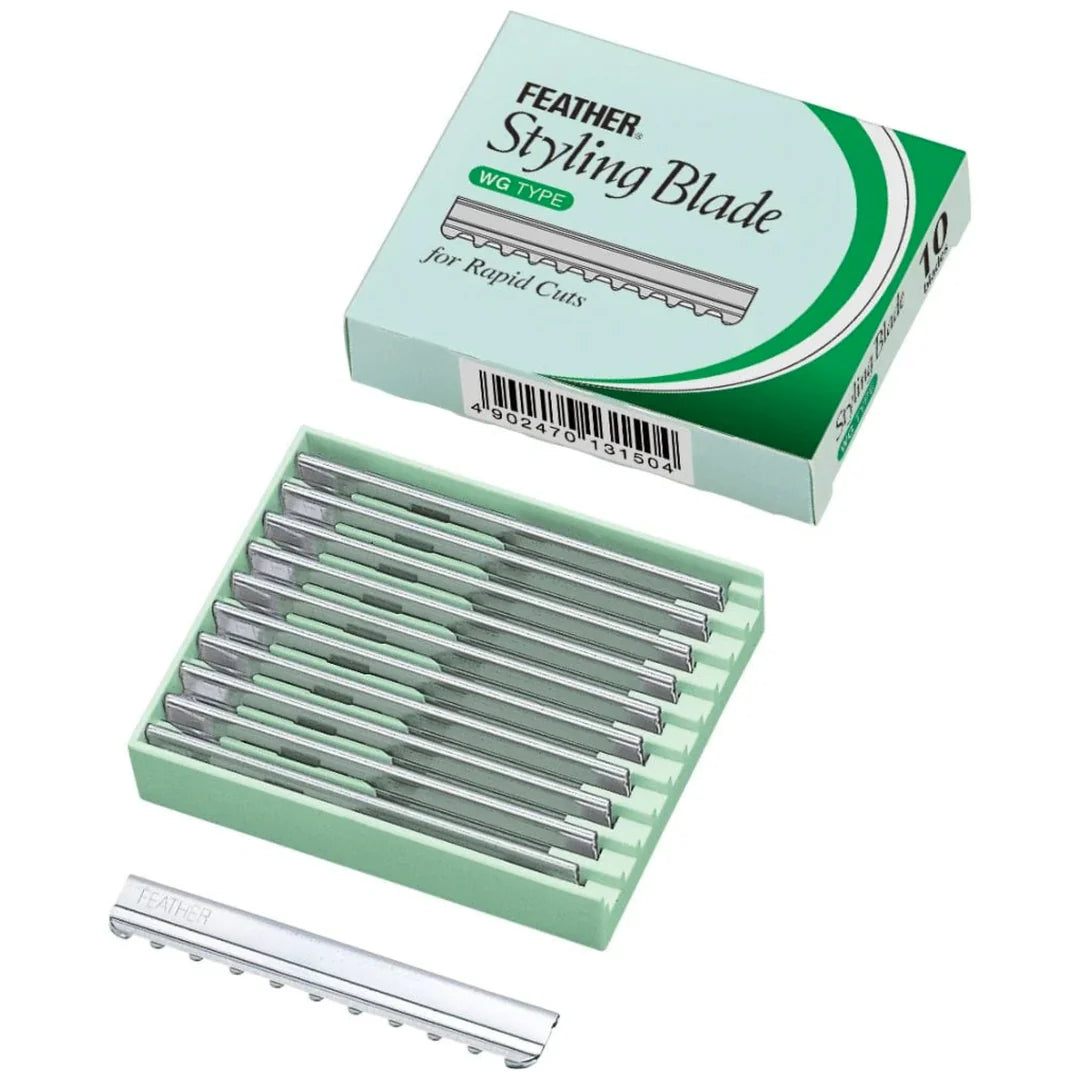 Feather Styling Blade WG Type 10 Pack For Rapid Cuts