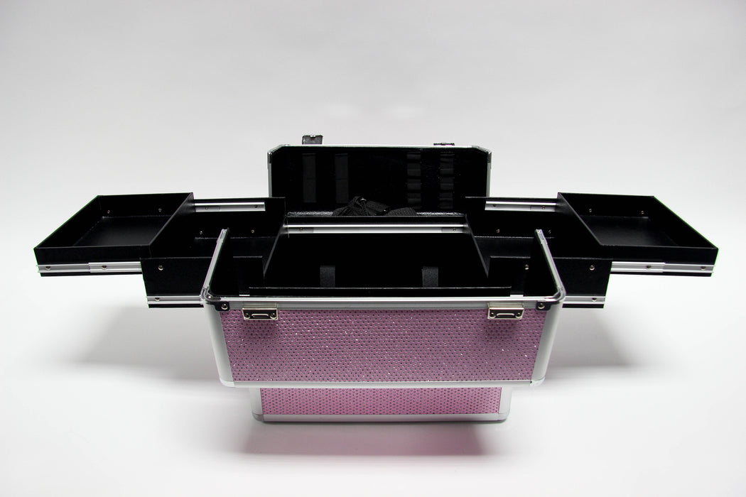 Pink Glitter Sparkle Equipment Expandable Case