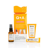 Q+A Glow Heroes Vitamin C Skincare Gift Set