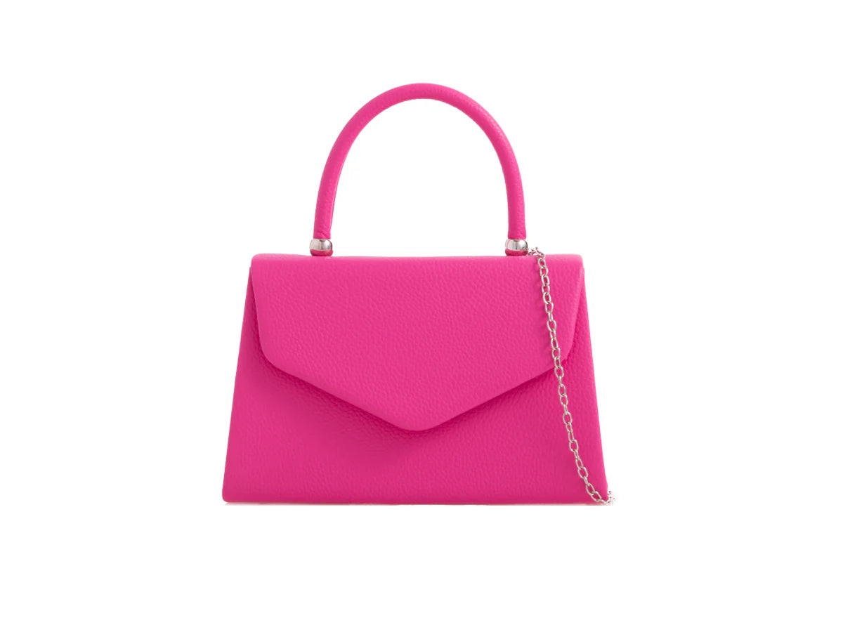Matt Fuchsia Pink Mini Handbag