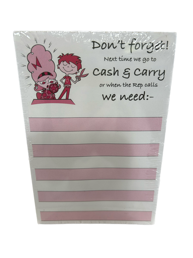 Dont Forget.... Cash & Carry Notepads Pack x10