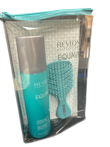 Revlon Equave Detangling Conditioner 200ml & Detangle It Brush Set