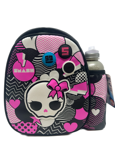 Pink Kitty Smash Insulated Lunch Box & Flask