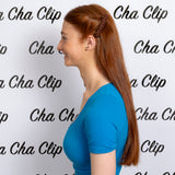 Cha Cha Clip 100% Real Hair Clip Copper Brown