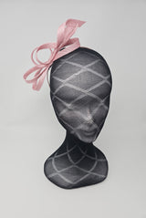 Rose Pink Bow Loop Hairband Fascinator