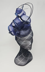 Royal Navy Perched Loop Fascinator