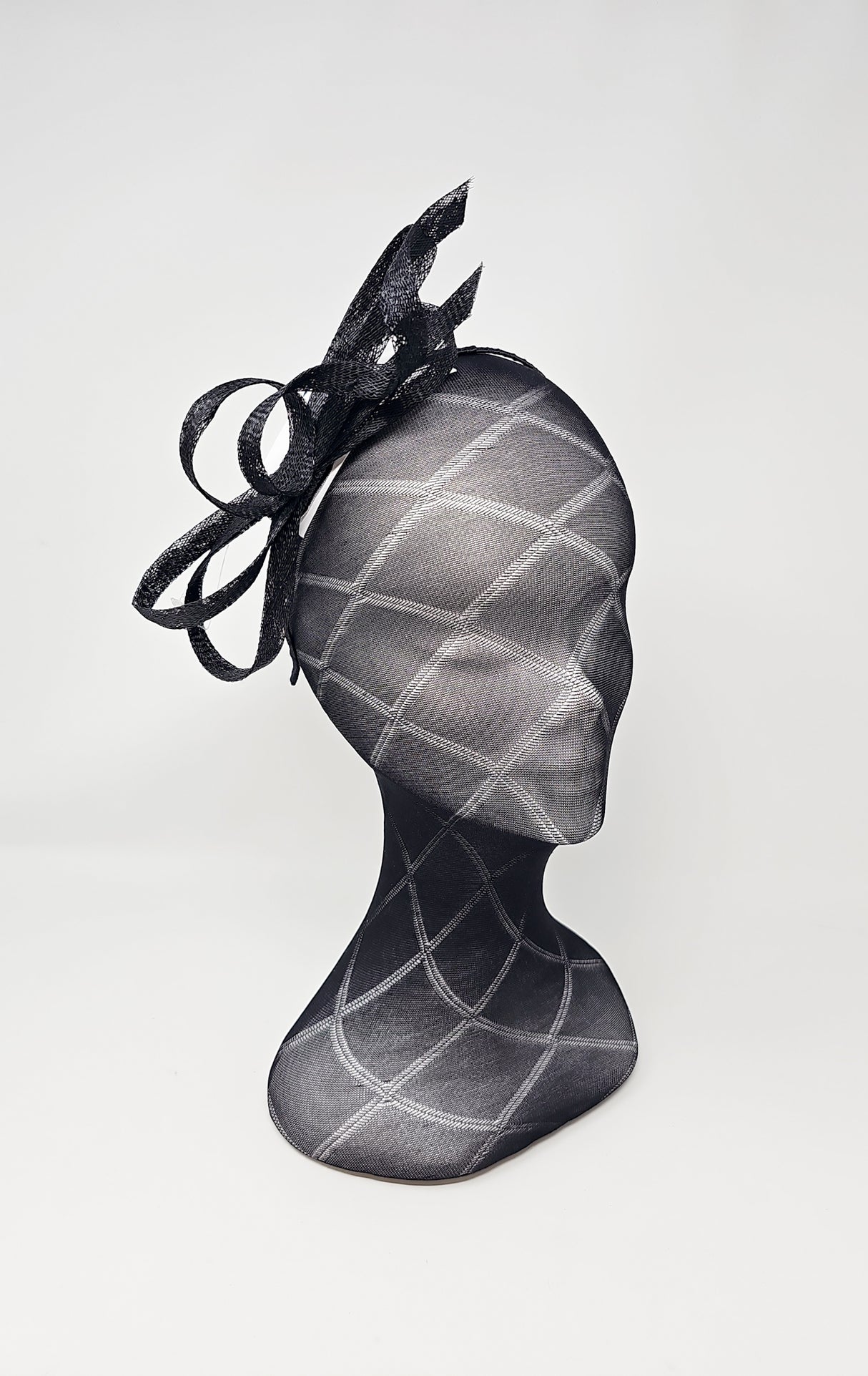 Black Bow Loop Hairband Fascinator