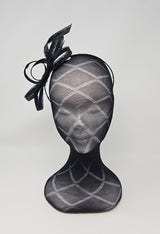 Black Bow Loop Hairband Fascinator