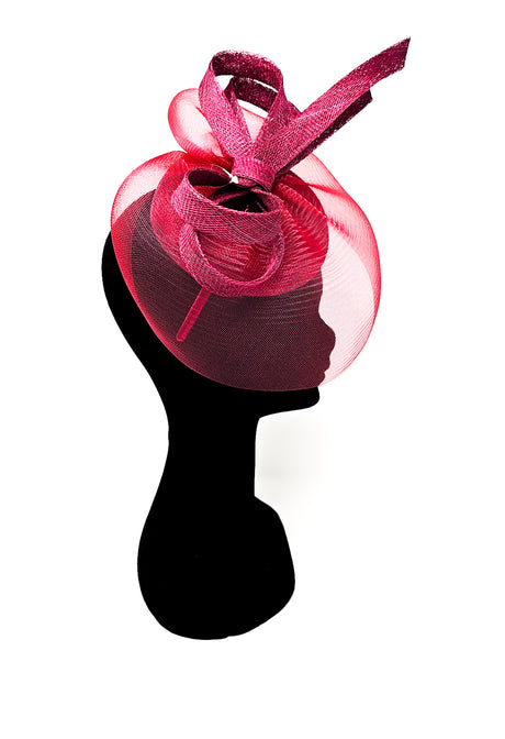 Cherry Bow Halo Hairband Fascinator
