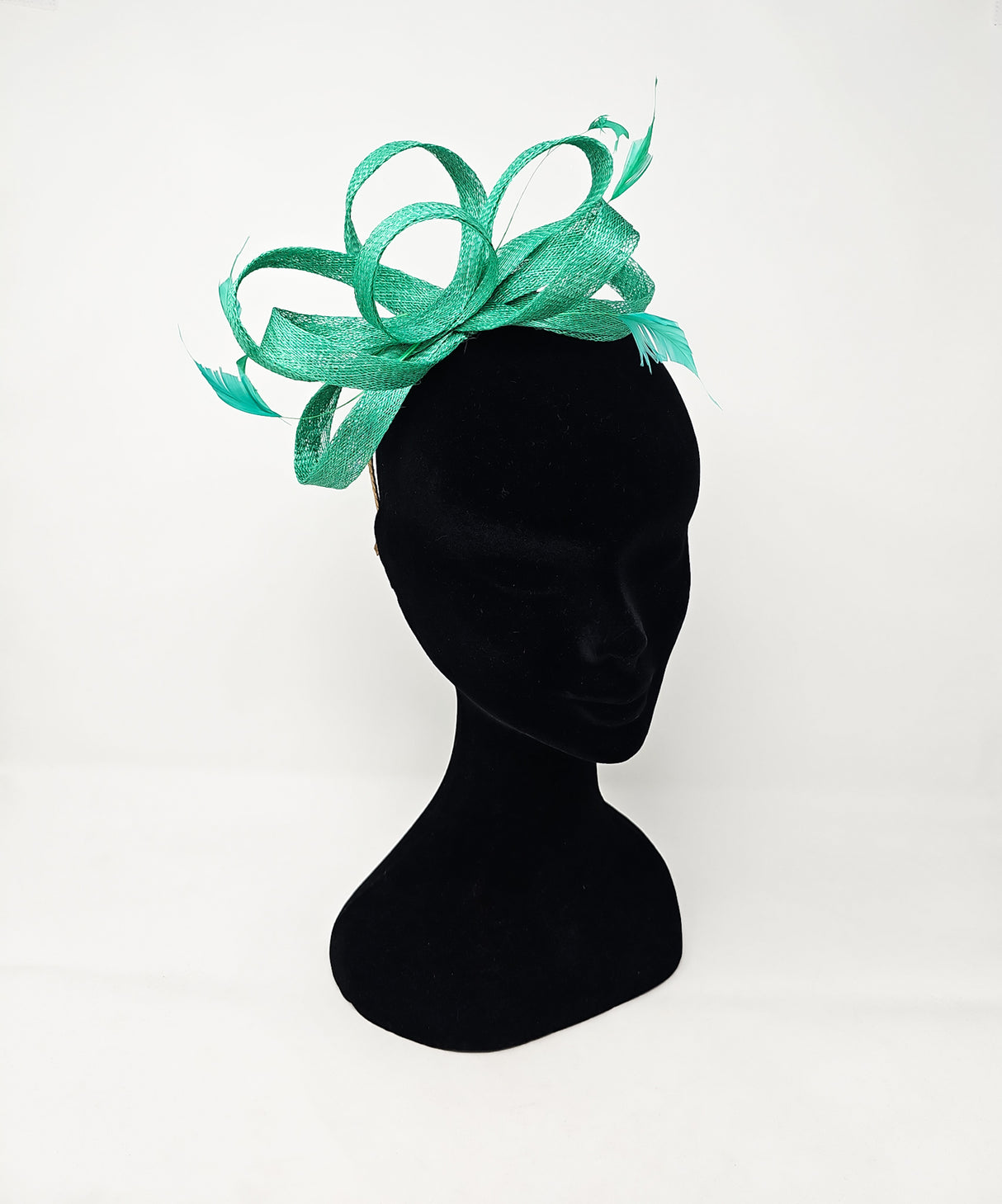 Clover Looped Feather Hairband Fascinator