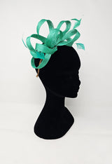 Clover Looped Feather Hairband Fascinator