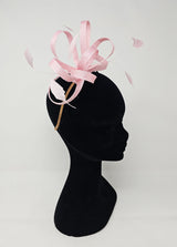 Peony Looped Feather Hairband Fascinator