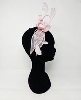 Quartz Looped Feather Hairband Fascinator