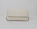 Keddo Cream Matte Oblong Handbag