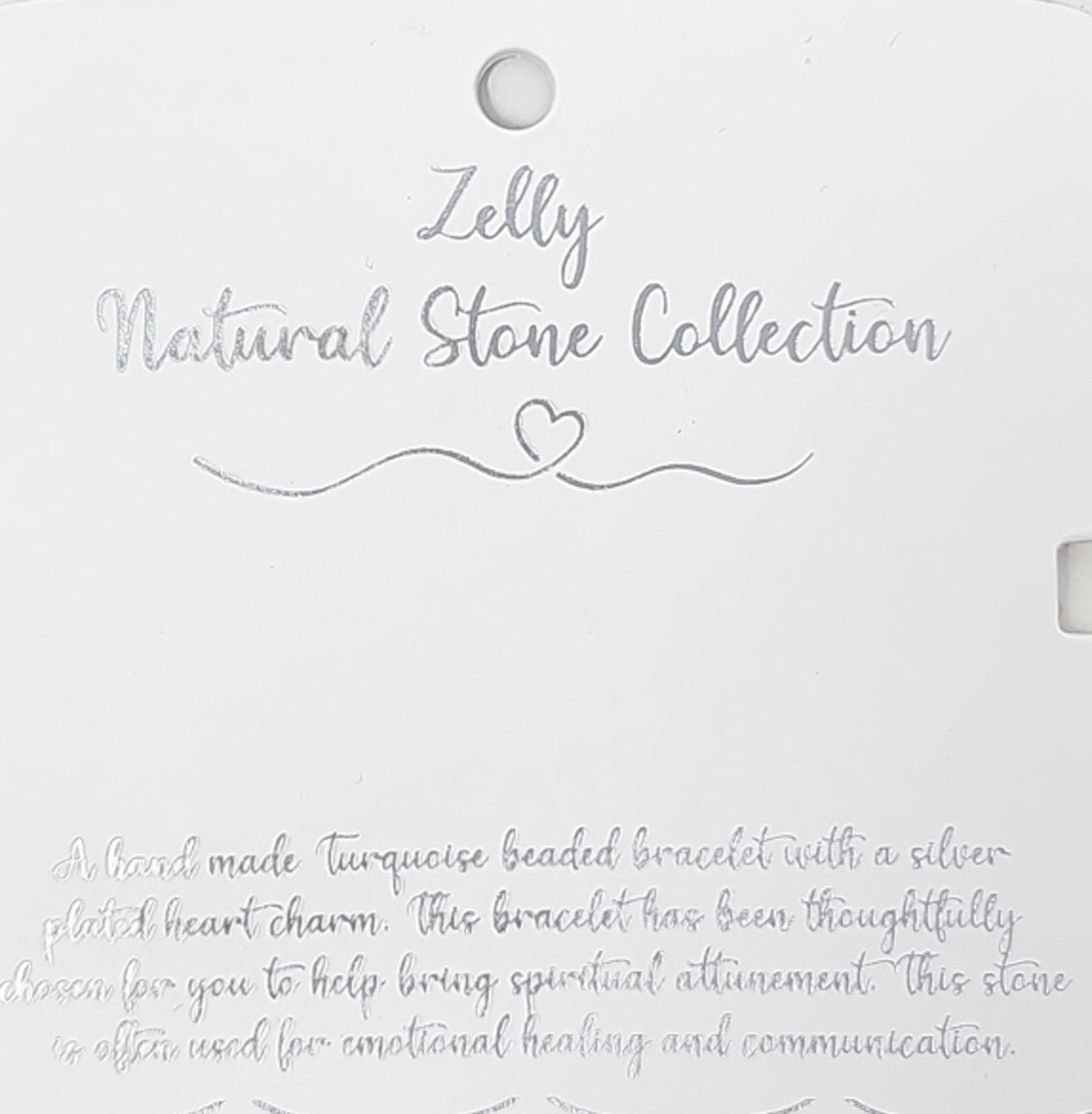 Zelly White Quartz Beaded Charm Bracelet