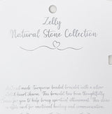 Zelly White Quartz Beaded Charm Bracelet