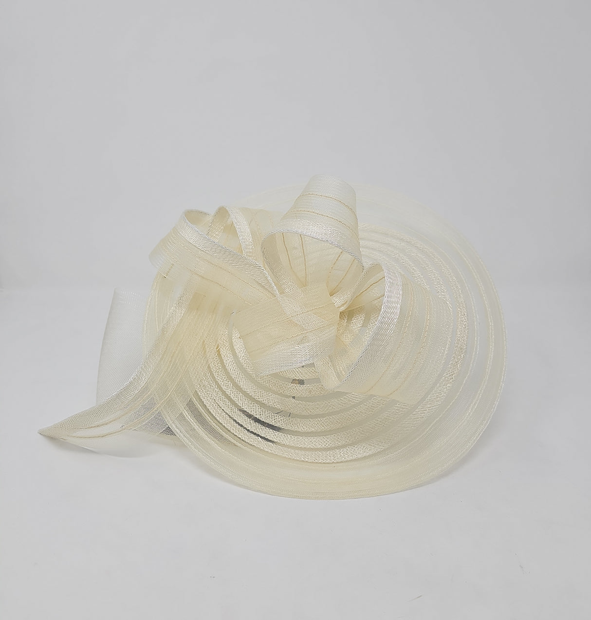 Ivory Looped Layered Bridal Fascinator