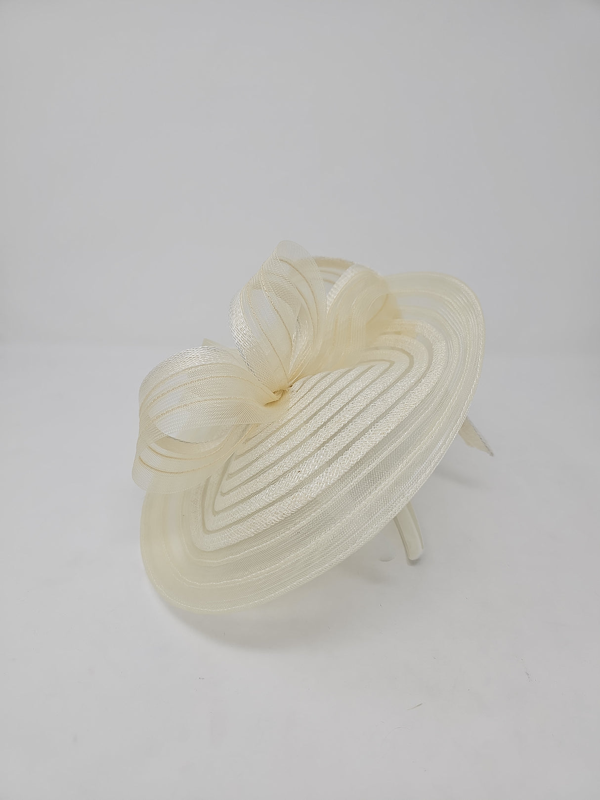 Ivory Looped Layered Bridal Fascinator