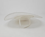 White Disc Hairband Fascinator