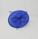 Lapis Blue Disc Hairband Fascinator