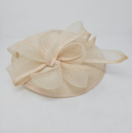 Fizz Gold Disc Loop Hairband Fascinator