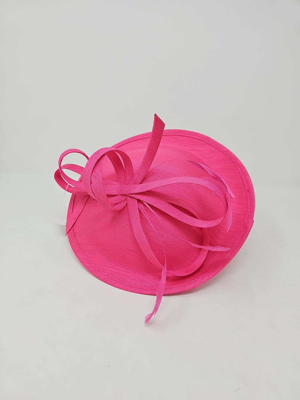 Lipstick Pink Material Disc Hairband Fascinator