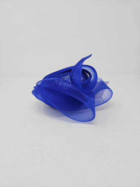 Lapis Blue Net Hairband Fascinator