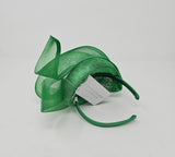 Emerald Green Net Hairband Fascinator