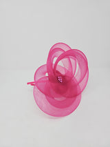 Perched Lipstick Pink Fascinator