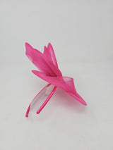 Perched Lipstick Pink Fascinator