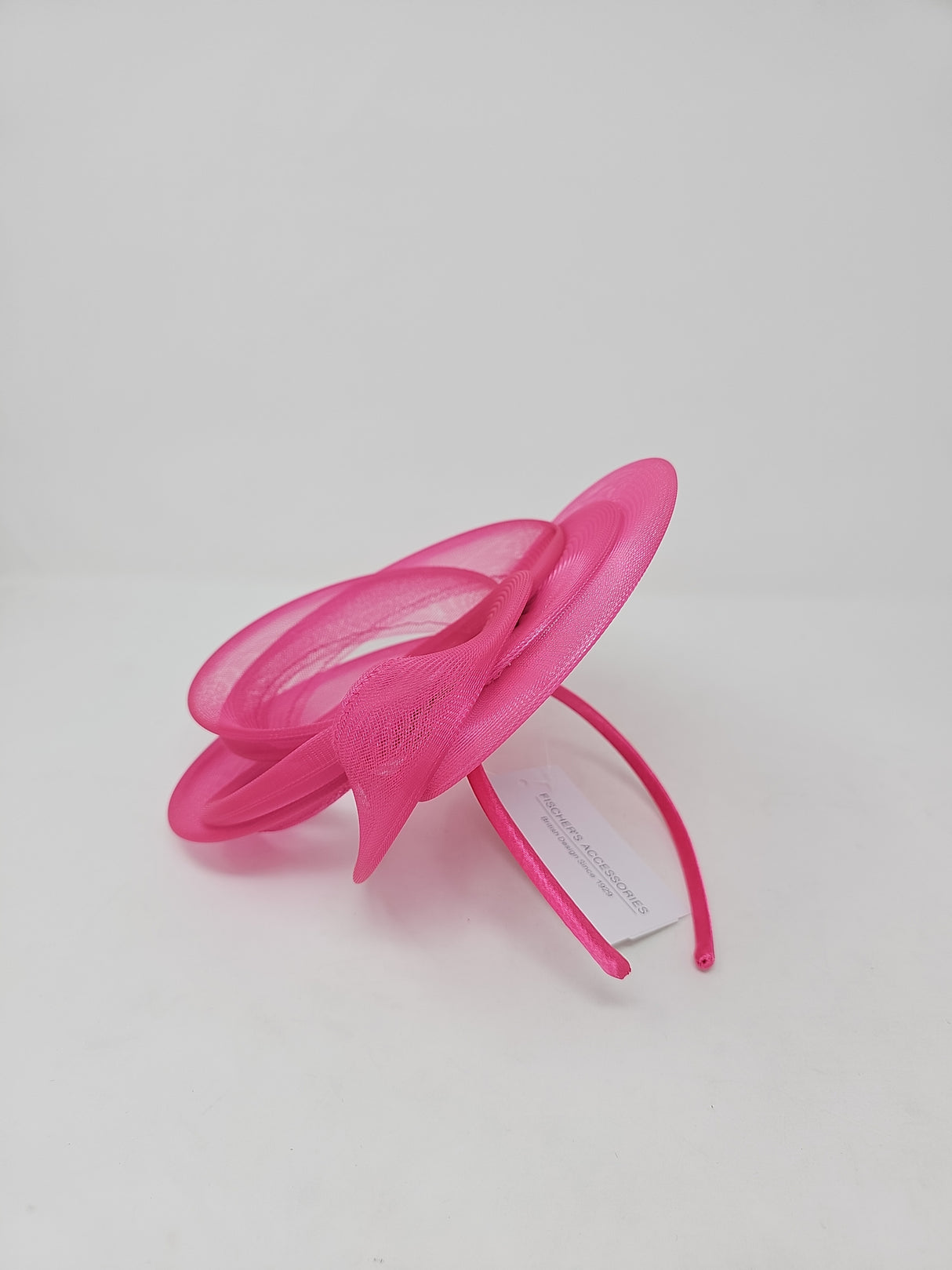 Perched Lipstick Pink Fascinator