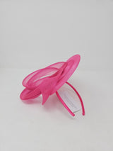 Perched Lipstick Pink Fascinator