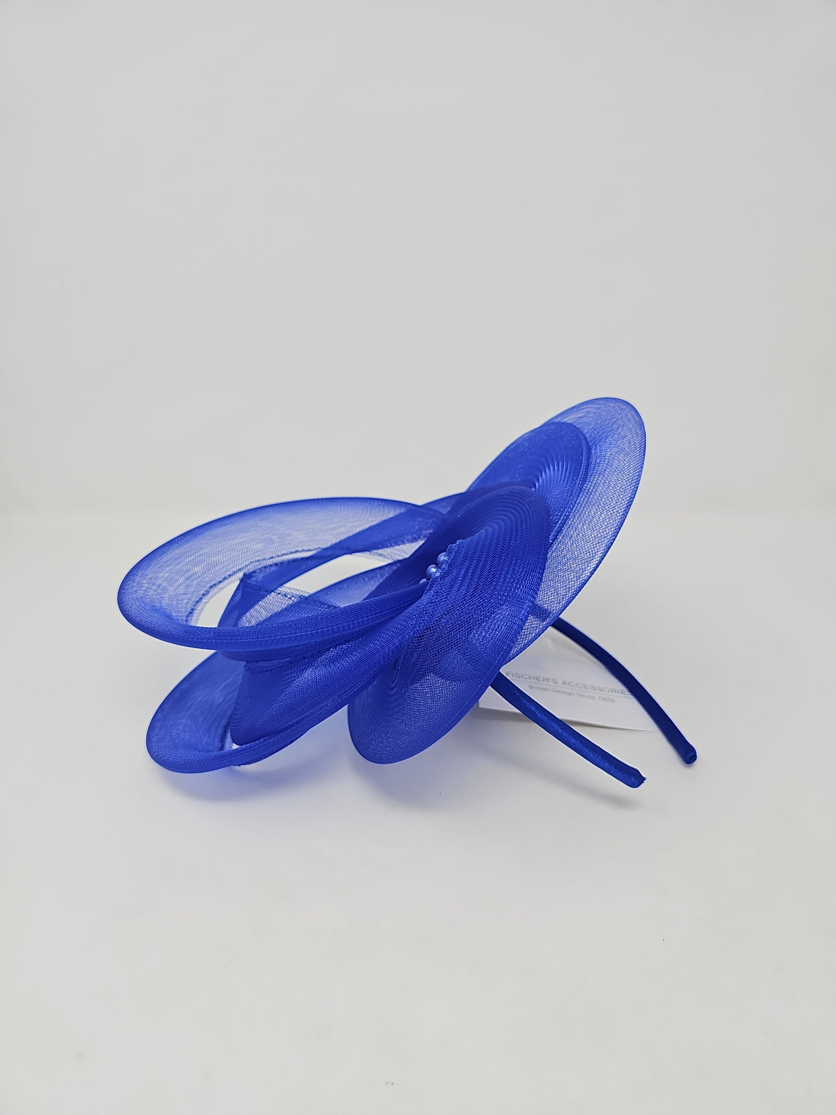 Perched Lapis Blue Fascinator