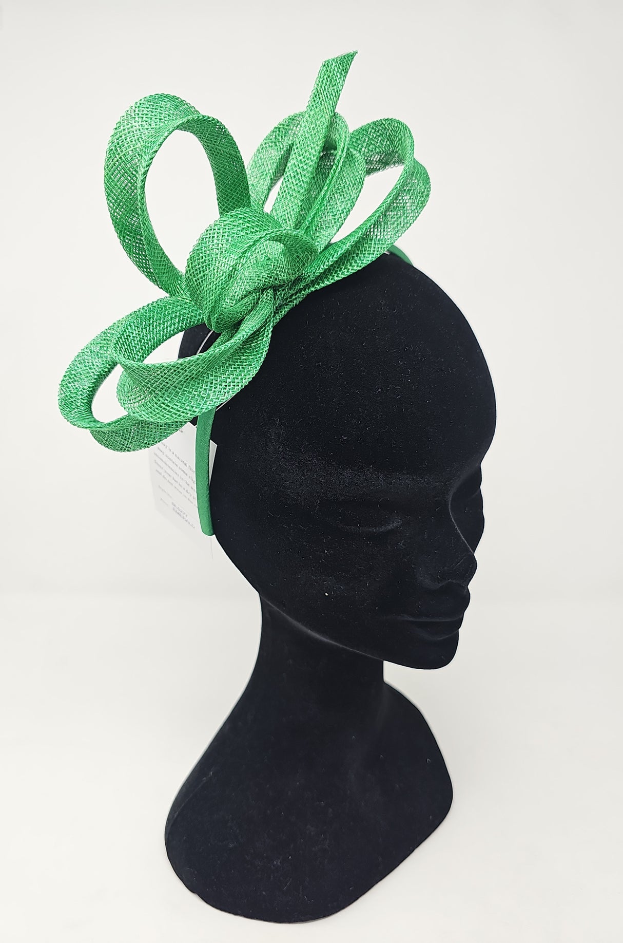 Emerald Green Loop Hairband Fascinator