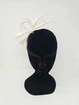 White Loop Hairband Fascinator