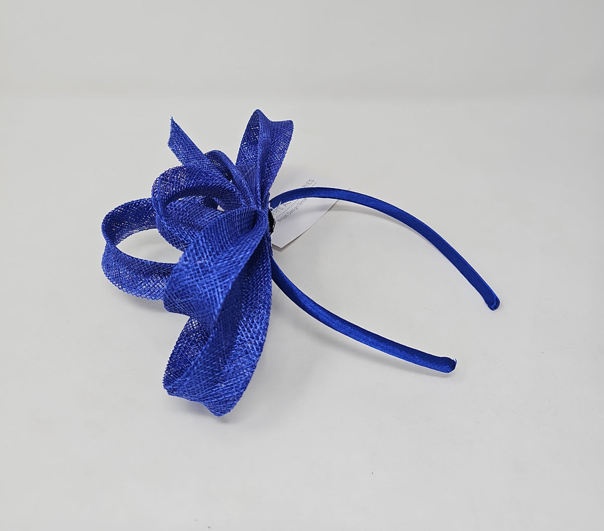 Lapis Blue Loop Hairband Fascinator